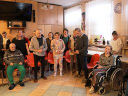 Występ młodzieżowej grupy teatralnej i kolęda w Bytomskim Centrum Wsparcia, 24.01.2026